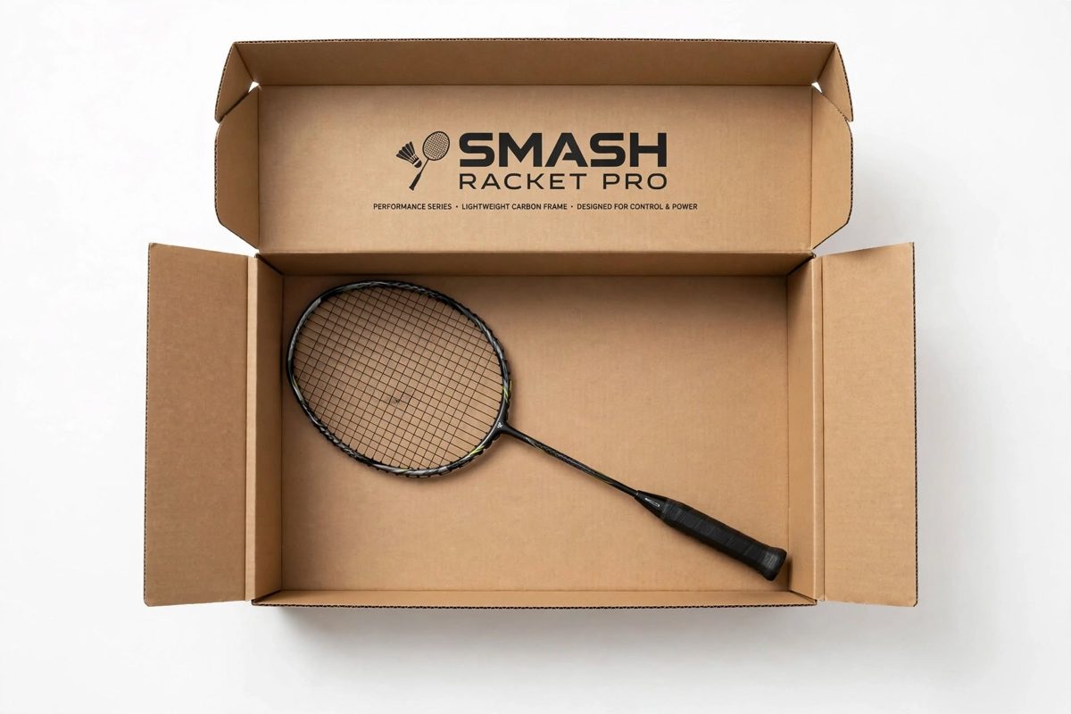 Racket inside the box